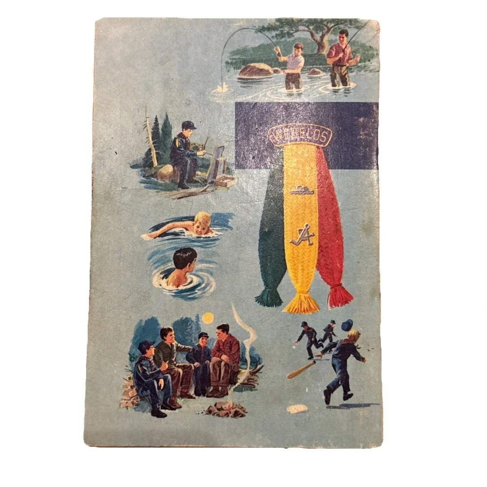 Vintage Book, Webelos Scout Book- B.S.A. 1969, Good Condition, Selling As‎ Is